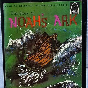 The Story of Noahs Ark by Arch Books dated 1965 childrens softcover book VG cond
